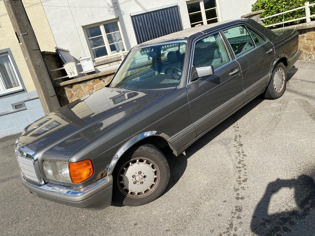 Mercedes W116 300SE 1986 226km oldtimer-injectie, Particulier, Te koop