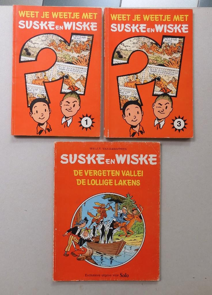 Suske en Wiske reclame albums - Studio Vandersteen @ 1 euro, Gelezen, Willy Vandersteen, Ophalen of Verzenden, Meerdere stripboeken