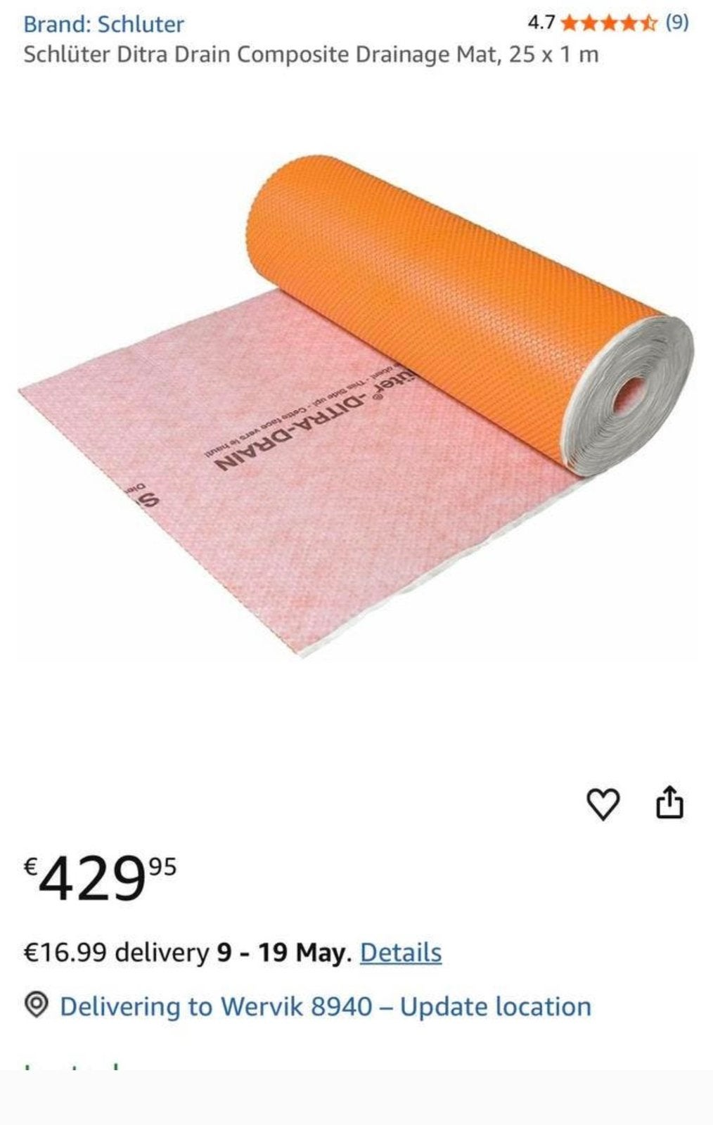 80 euro, Enlèvement ou Envoi, Comme neuf, Toile