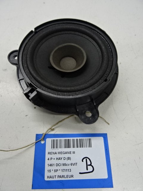 HAUT PARLEUR / ENCEINTE Renault Megane III Berline (BZ), Utilisé, Renault