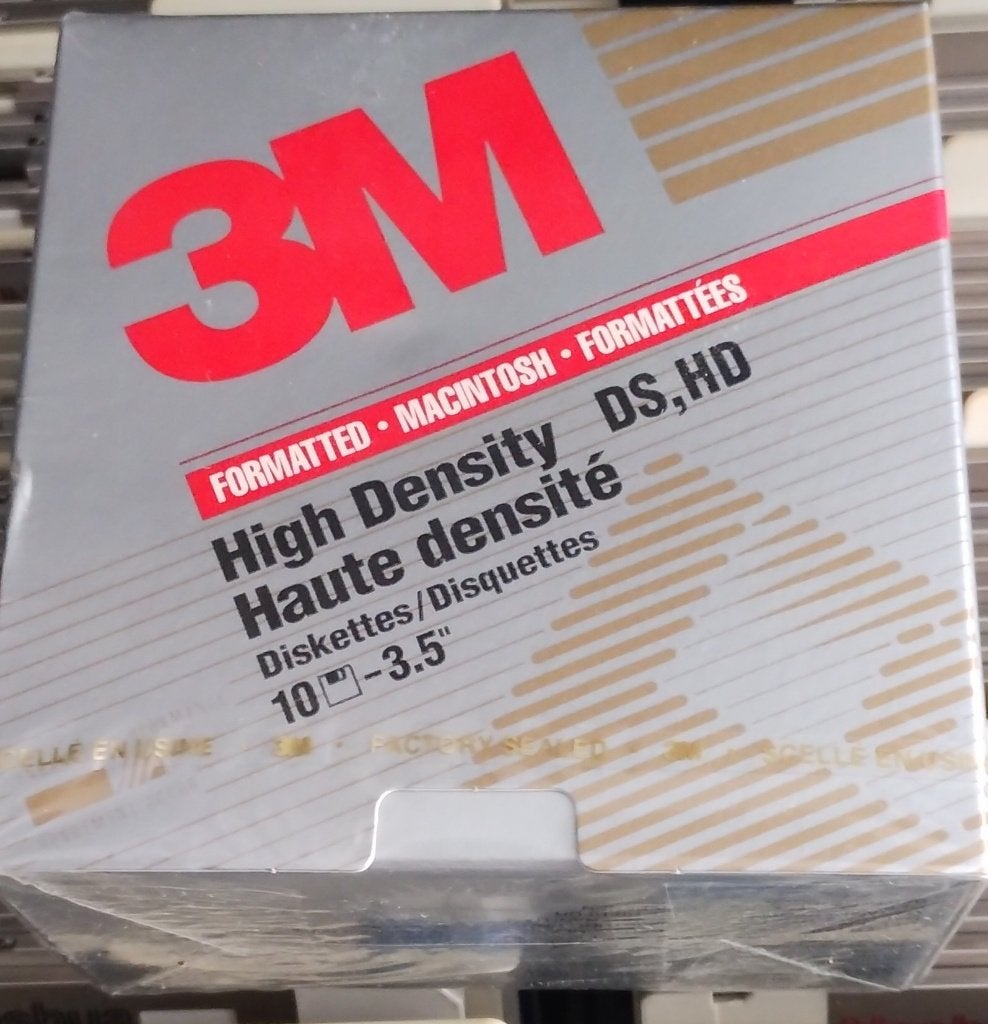 diskettes, Ophalen