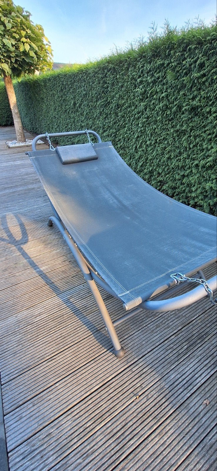 hangmat, Tuin en Terras, Ophalen, Gebruikt, Meerpersoons, Met standaard