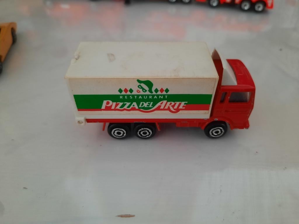 Camion Majorette Pizza del Arte, Enlèvement ou Envoi, Utilisé, Bus ou Camion