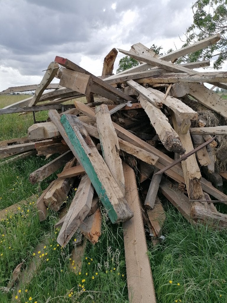 BRANDHOUT GRATIS, Ophalen