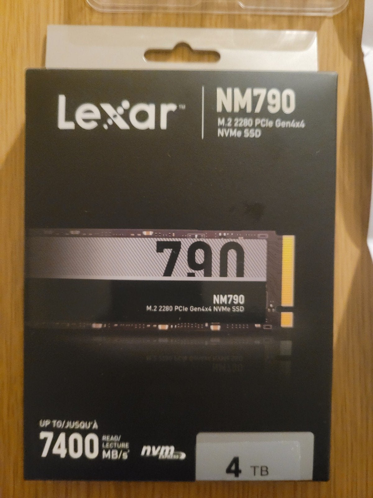 SSD Lexar NM790 4 To NVMe PCIe 4.0 - Garantie, Informatique & Logiciels, Neuf, SSD, Lexar, Interne
