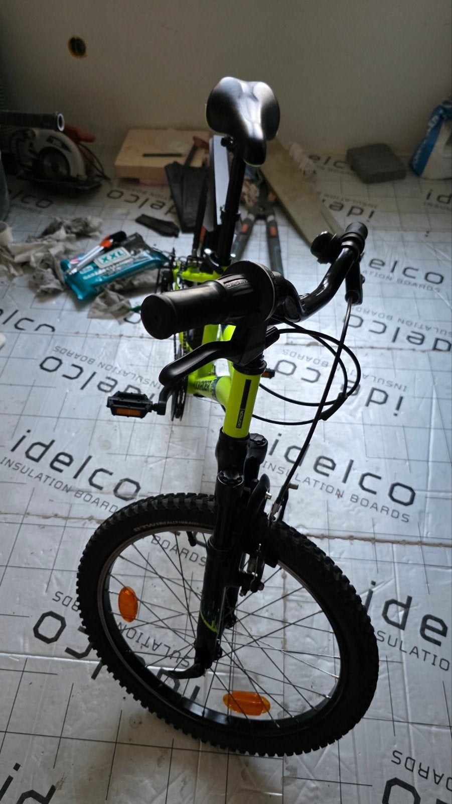 Rockrider ST500, Ophalen