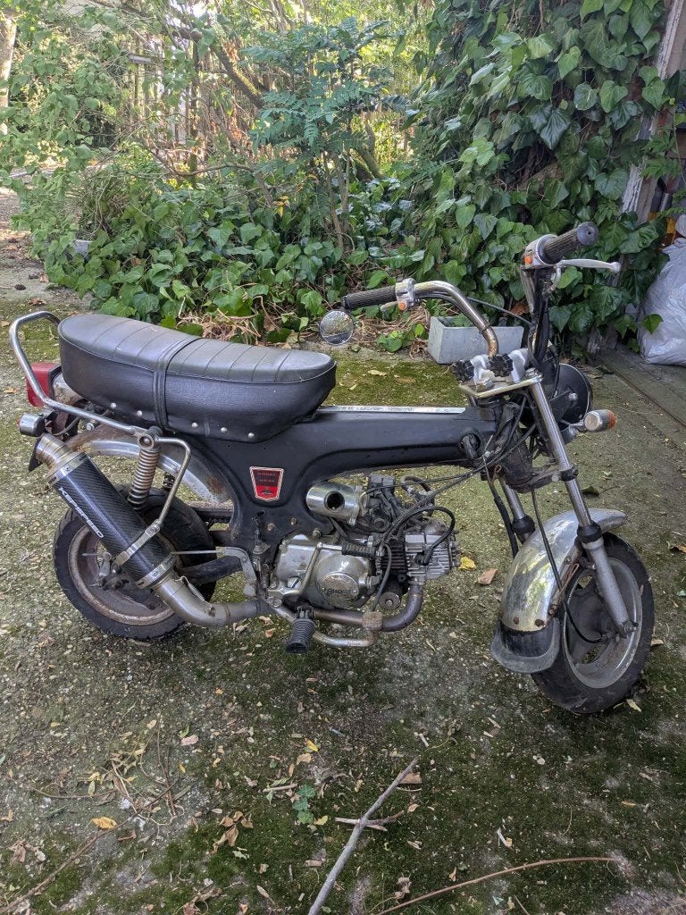 Skyteam  Ghost DX-50 Mat zwart, Ophalen, Klasse B (45 km/u), 50 cc, Overige merken