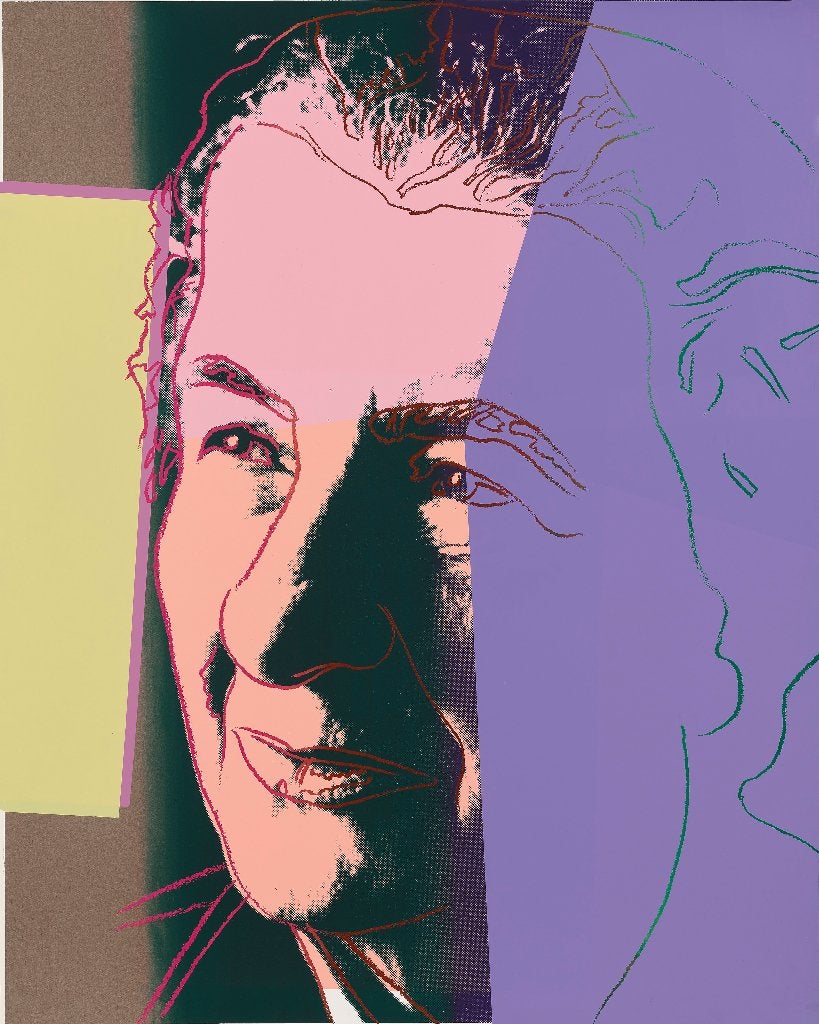Andy Warhol Ten Portraits of Jews. II Golda Meir, Antiek en Kunst, Kunst | Litho's en Zeefdrukken, Ophalen of Verzenden, Lithografie