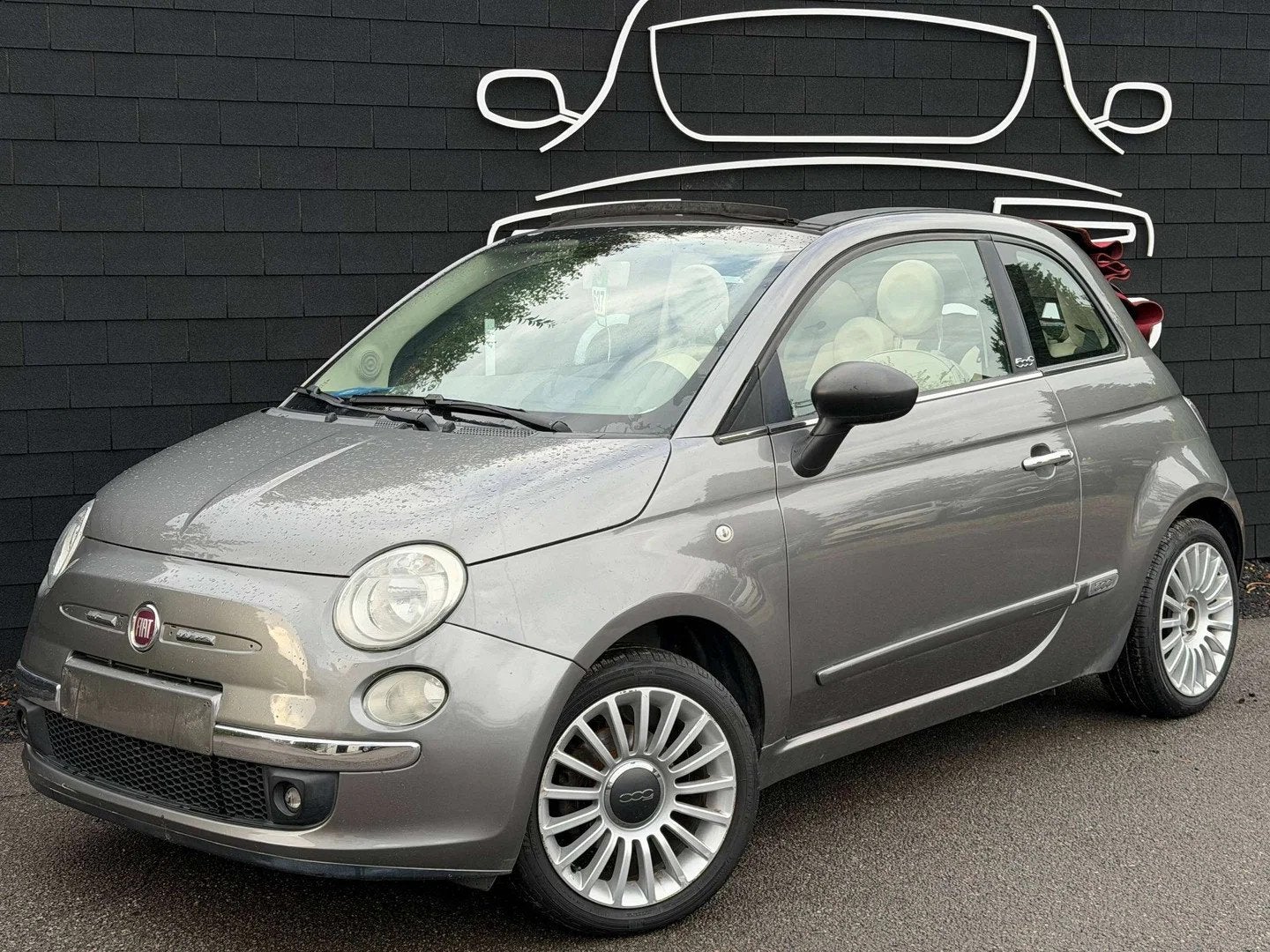 Fiat 500C 0.9 T TwinAir+CABRIOLET+EURO 5, Autos, Entreprise, Cabriolet, Boîte manuelle, https://public.car-pass.be/vhr/3c0614f2-a534-42d8-a2fb-67e0844ca1f6