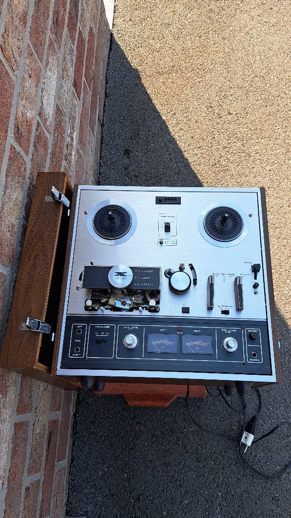 Akai X-201D bandrecorder, Audio, Tv en Foto, Bandrecorder, Ophalen, Bandrecorder