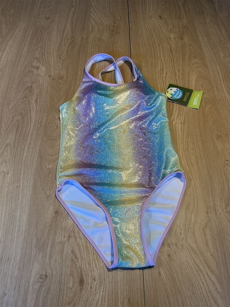 Regatta Zwempak Meisjes 15-16 Jaar Regenboog Glitter, Enfants & Bébés, Maillots de bain pour enfants, Enlèvement ou Envoi, Neuf