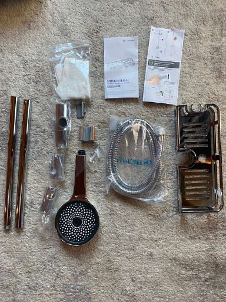 Auralum douchestang met 5 jets, Doe-het-zelf en Bouw, Nieuw, Ophalen of Verzenden, Douche, X