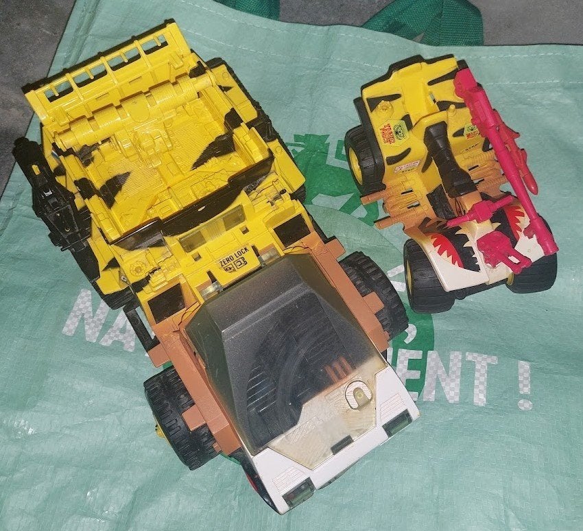 GIJOE Tiger Force sneeuwkat Paw Hasbro 1988, Ophalen of Verzenden, Gebruikt