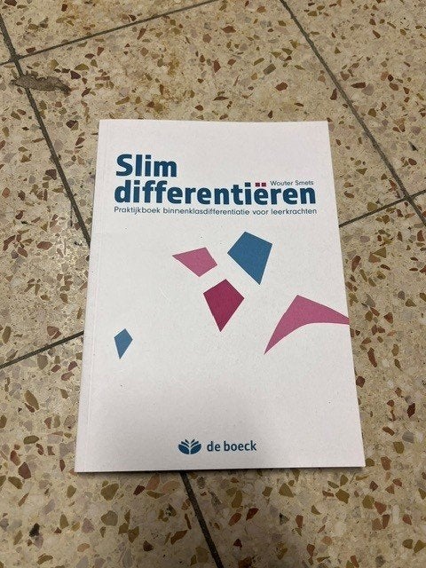 Boek Slim differentiëren - Wouter Smets, Boeken, Ophalen of Verzenden, Zo goed als nieuw
