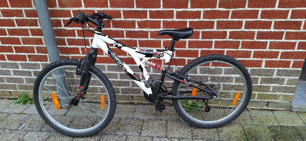 Decathlon 24" kinderfiets MTB, Ophalen, Velgrem, Versnellingen, Decathlon