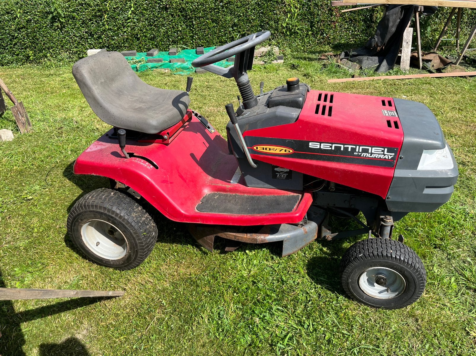 Tracteur tondeuse Murray 13CV, Enlèvement, Utilisé, Moins de 90 cm