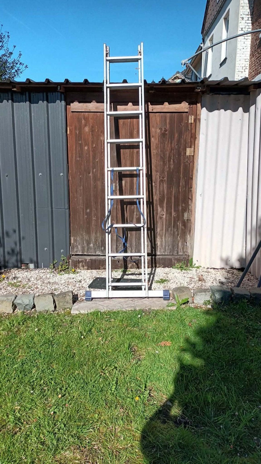 URGENT GRANDE ÉCHELLE DOUBLE., Doe-het-zelf en Bouw, Ladders en Trappen, Ophalen, Ladder