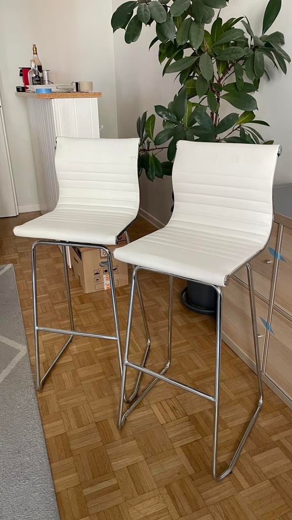 2 tabourets de bar, Maison & Meubles, Tabourets de bar, 2 tabourets, Enlèvement