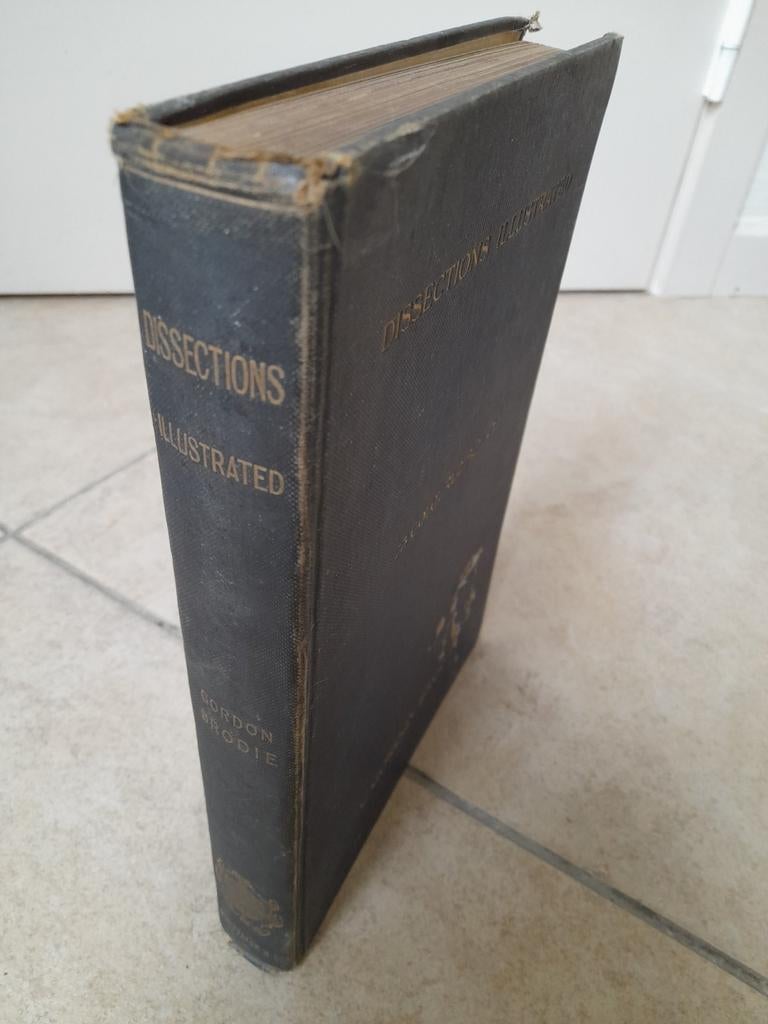 Antiek Engels boek Dissections Illustrated, Ophalen of Verzenden