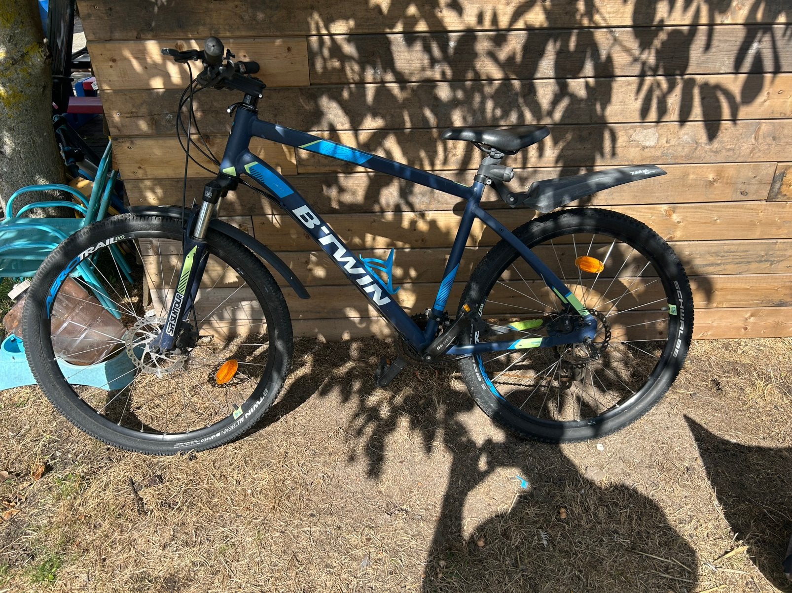 Mtb btwin, Gebruikt, 49 tot 53 cm, Schijfrem, Ophalen