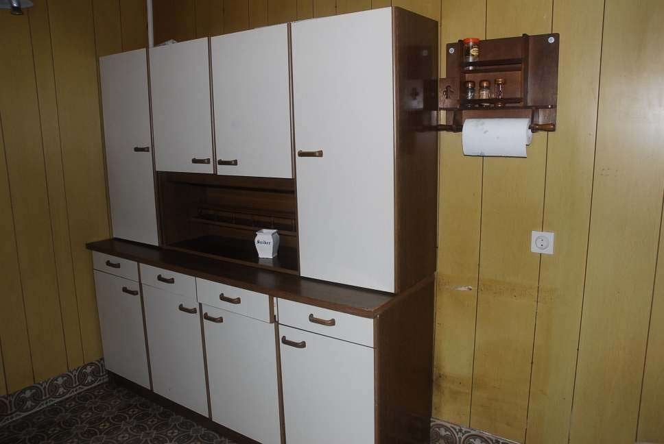 armoire de cuisine, 25 à 50 cm, 150 à 200 cm, Utilisé, Crème