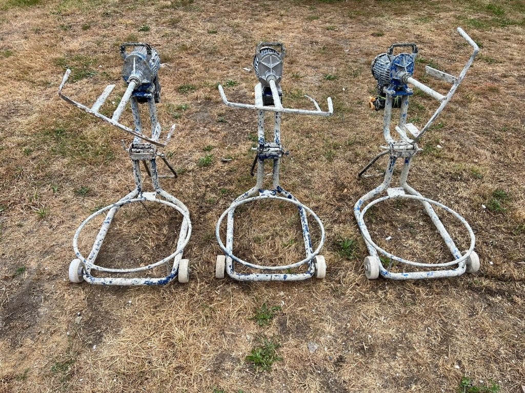 Mélangeur CARAT 3 x Adhésif pour blocs de béton de qualité, Enlèvement, Comme neuf