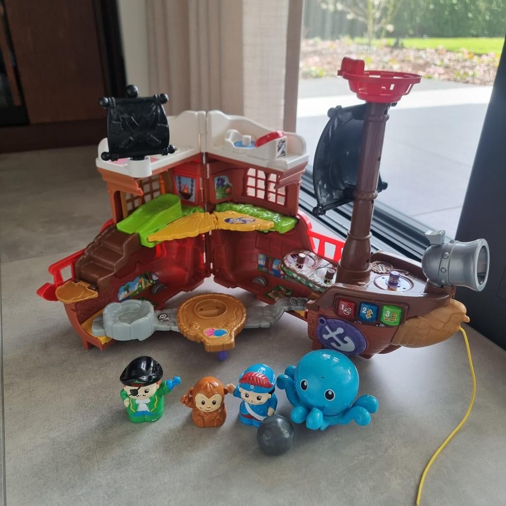 Vtech piratenboot, Ophalen