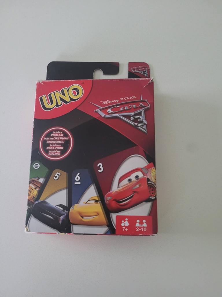 Uno Cars
Merk: Disney Pixar Cars
Leeftijd: 7+, Hobby & Loisirs créatifs, Jeux de société | Jeux de cartes, Enlèvement