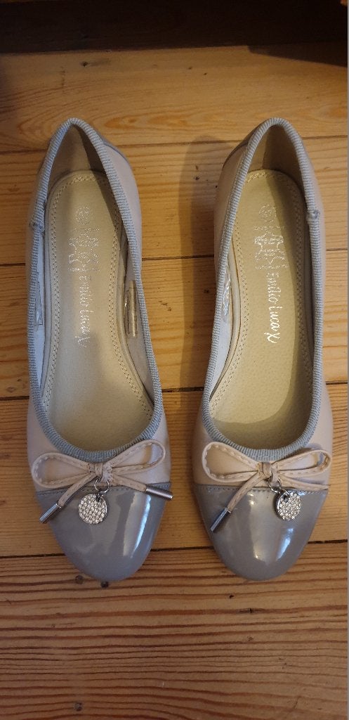 NIEUW artikel : Emilio Luca X ballerina's van leer/lak - M37, Emilio Luca X, Nieuw, Ballerina's, Ophalen of Verzenden