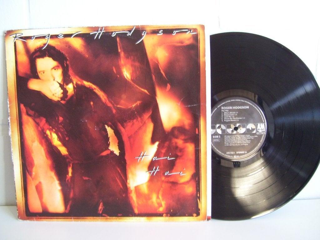 ROGER HODGSON  hai hai, CD & DVD, Vinyles | Rock, Pop rock, Avec pochette intérieure, Utilisé, Envoi
