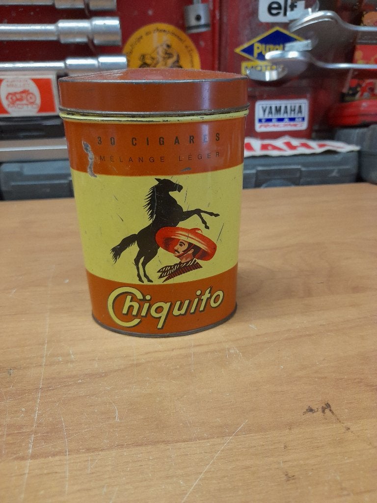 ancienne boite vide cigares chiquito, Envoi, Utilisé, Autres types