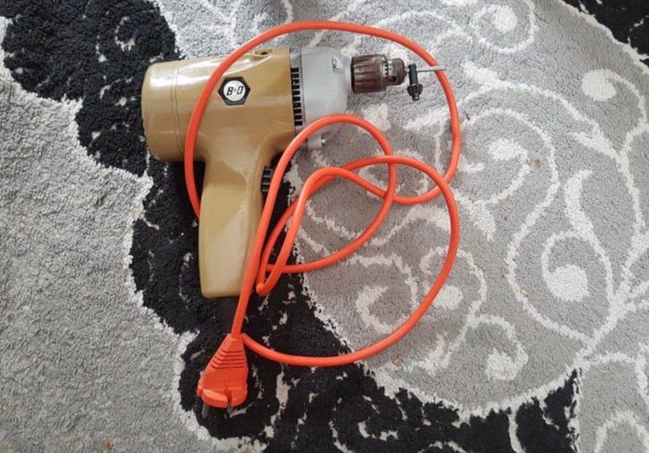 vintage elektrische handboormachine Black & Decker, Enlèvement ou Envoi, Comme neuf