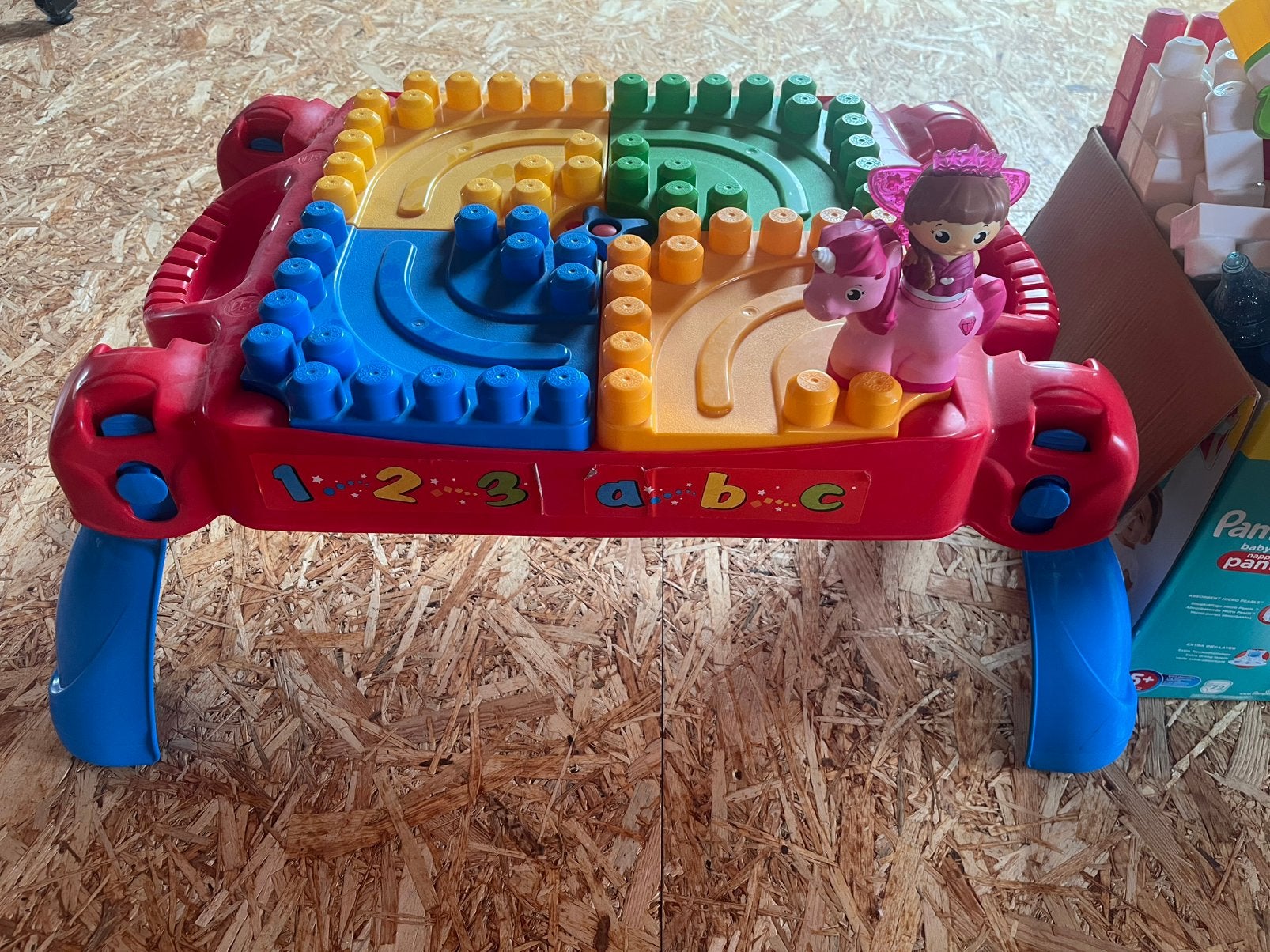 Pakket mega blocks meisje, Ophalen, Gebruikt