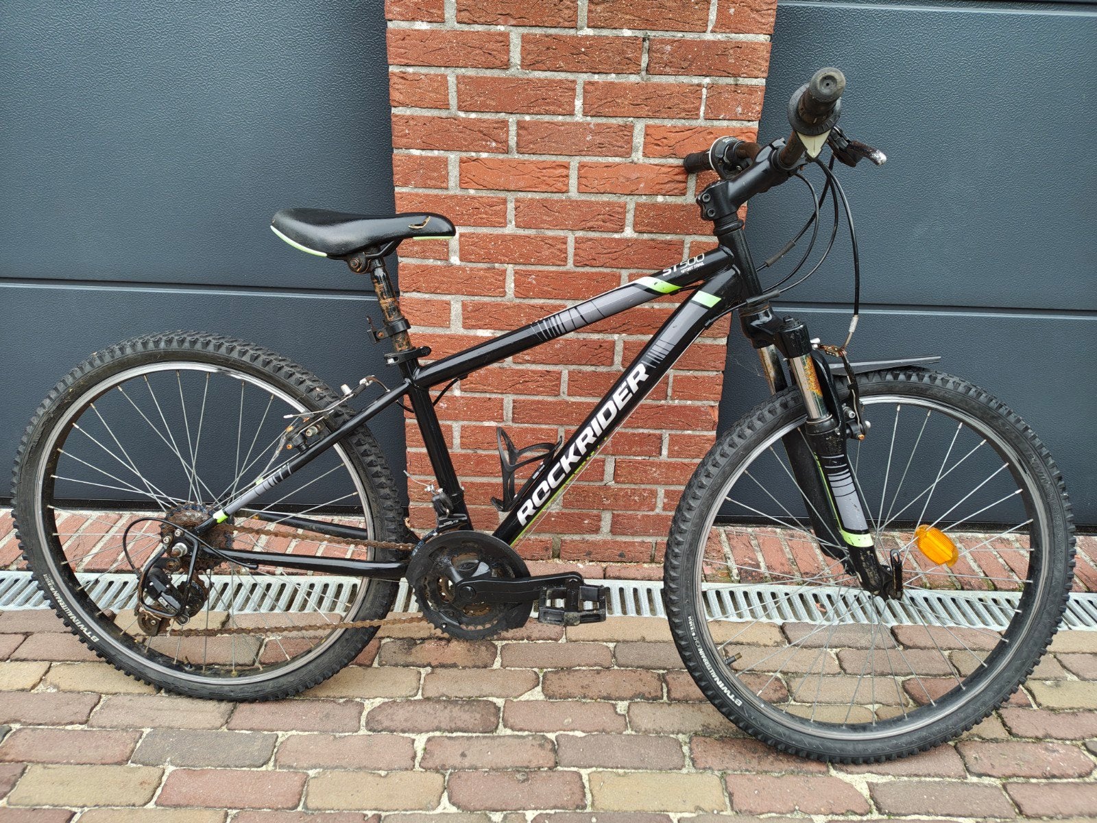 rock rider MTB 24 inch jongesn, Fietsen en Brommers, Hardtail, Ophalen, Gebruikt, Velgrem