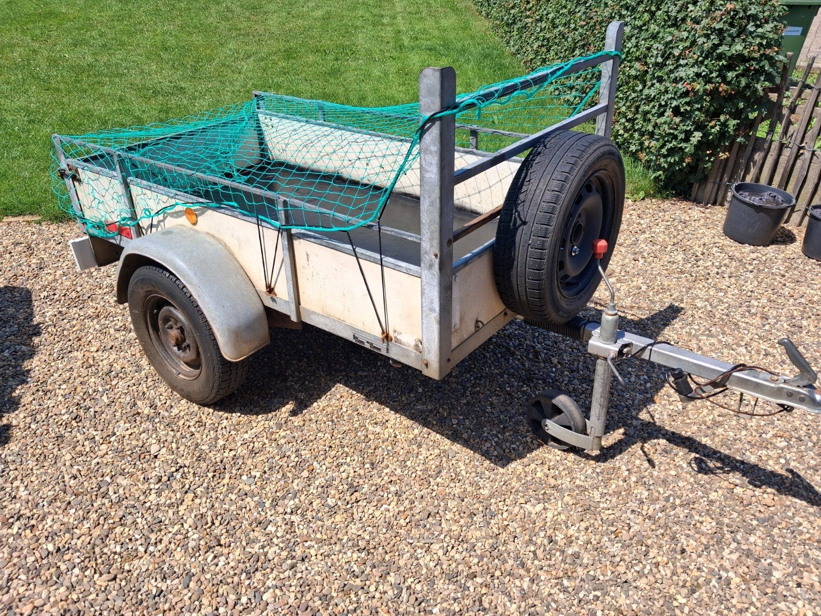 Remorque à essieu unique non freinée de 750 kg., Autos : Divers, Enlèvement