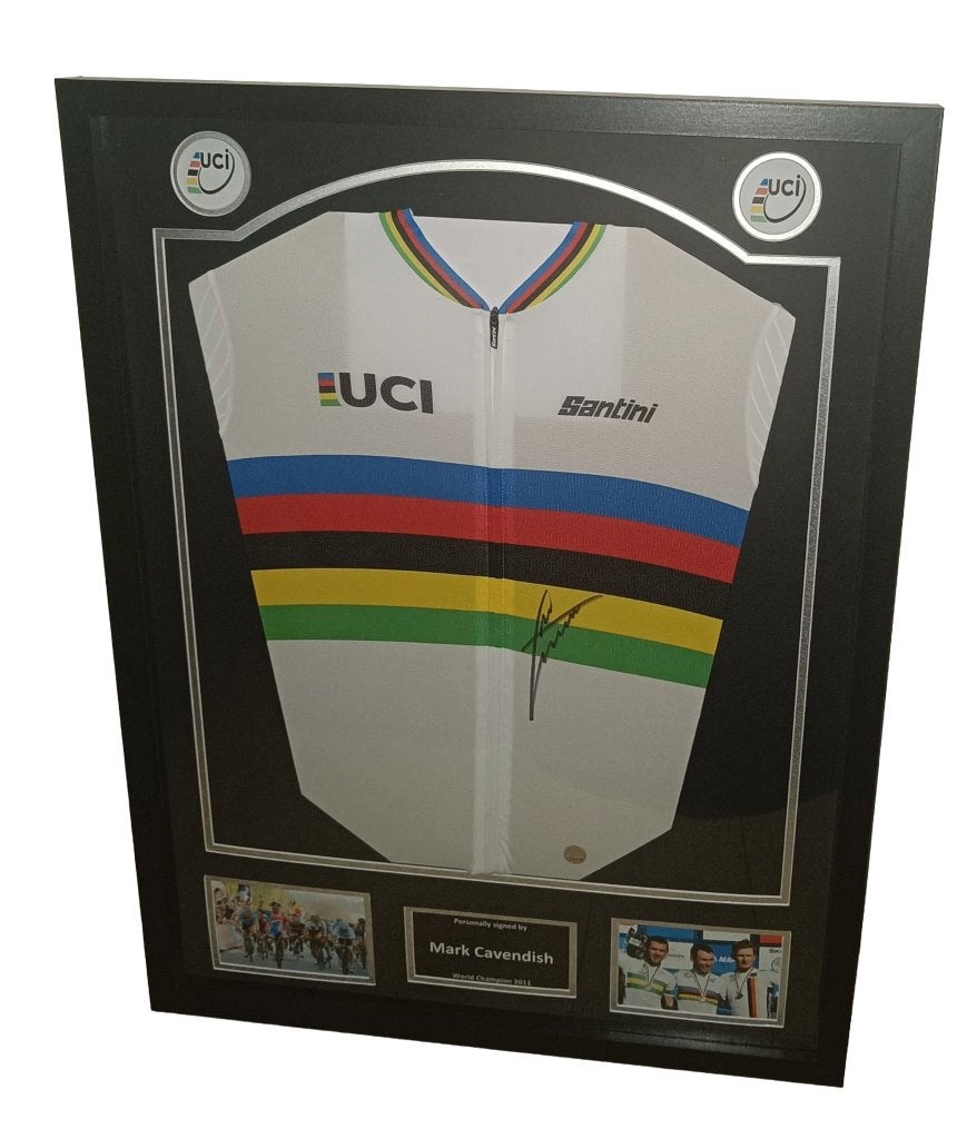 Maillot de la Coupe du monde signé - Cavendish - certificat, Envoi, Neuf, Maillot