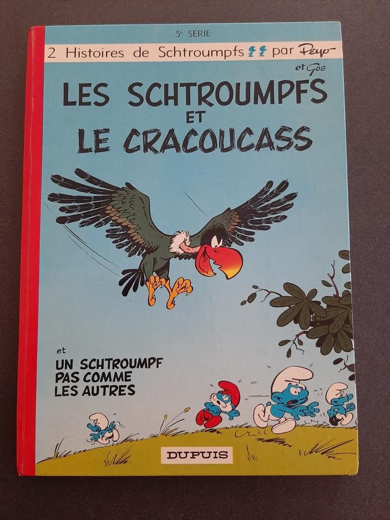 Les Schtroumpfs et le Cracoucass EO 1969, Boeken, Stripverhalen, Ophalen of Verzenden
