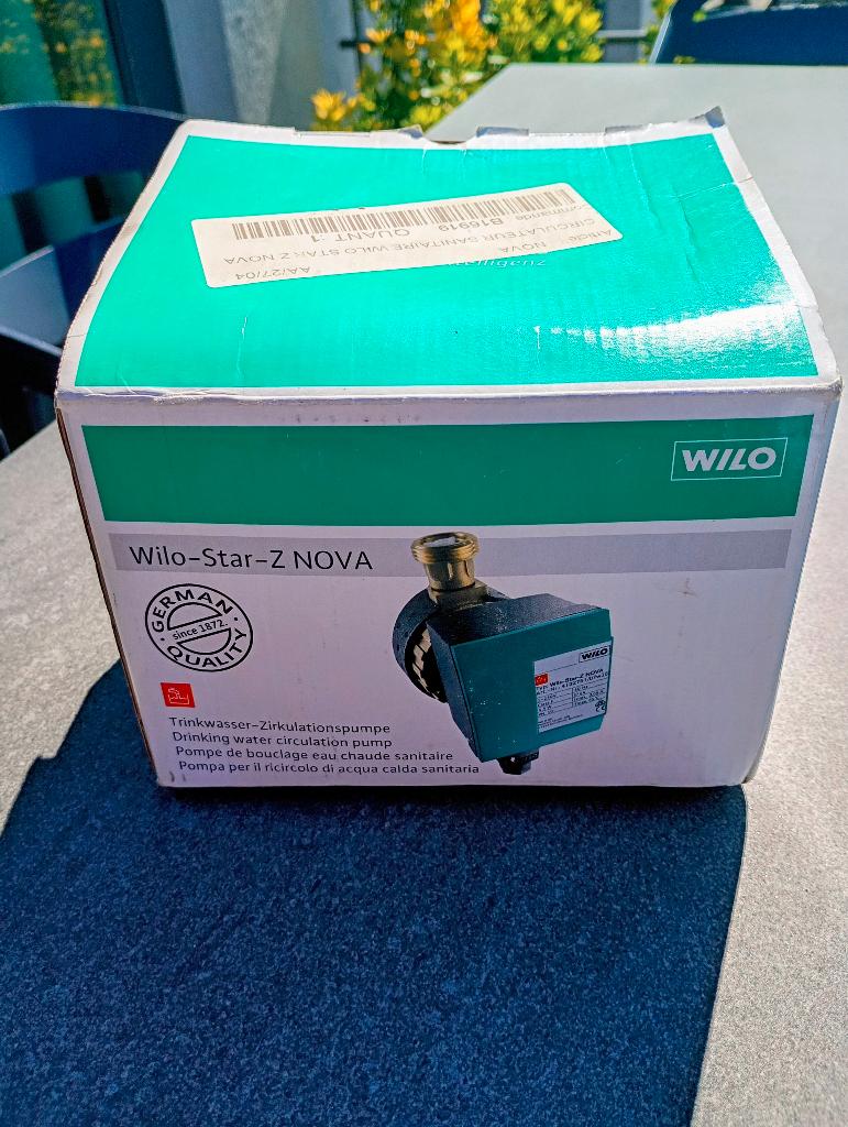 Circulateur sanitaire WILO, Bricolage & Construction, Enlèvement