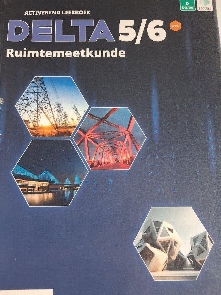 Delta 5/6 Ruimtemeetkunde Activerend leerboek, Livres, Livres scolaires, Enlèvement ou Envoi, Utilisé, Secondaire, Mathématiques A