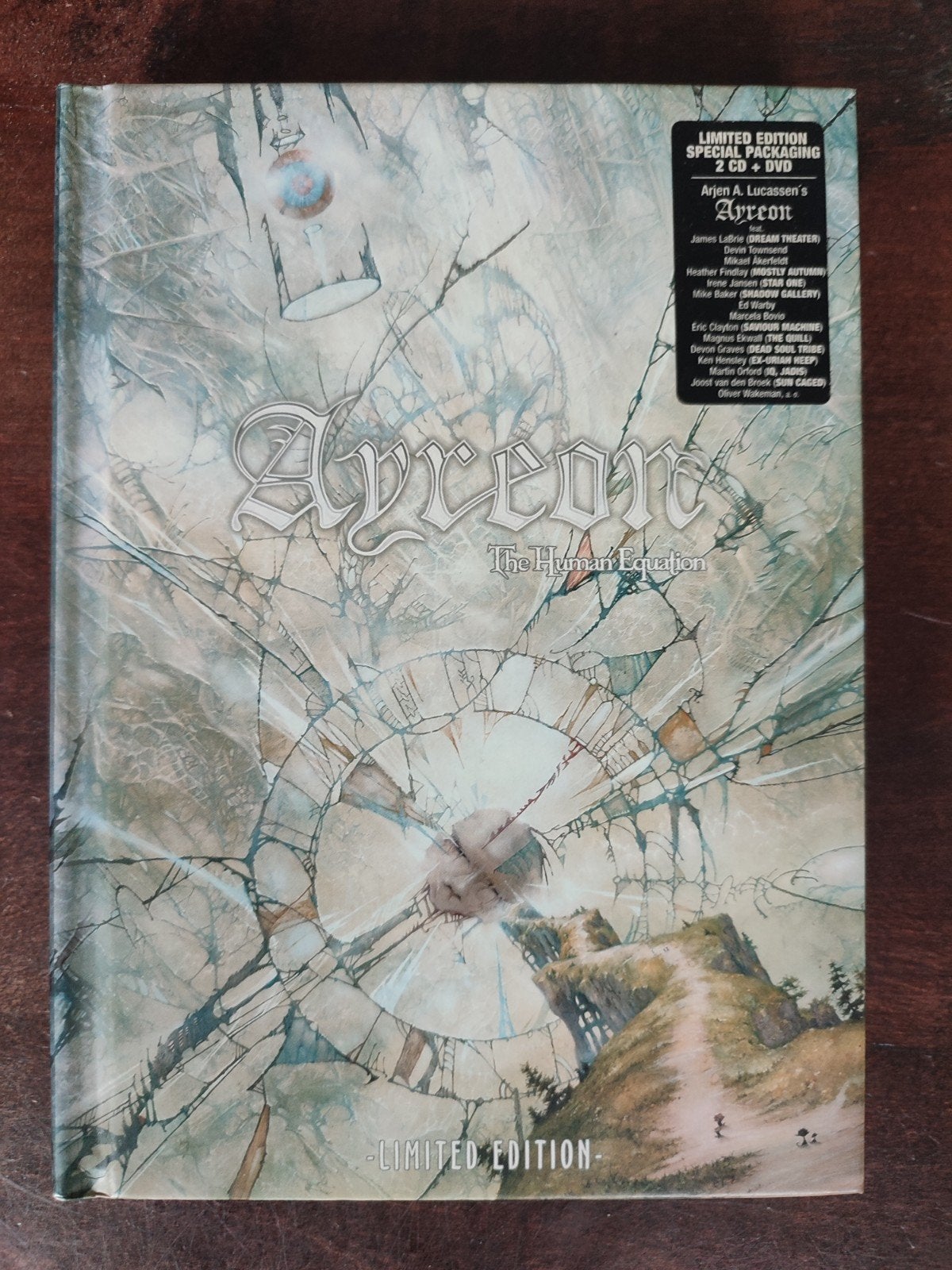 2CD + DVDbox Limited Edition : AYREON - THE HUMAN EQUATION, Cd's en Dvd's, Ophalen of Verzenden, Zo goed als nieuw, Boxset