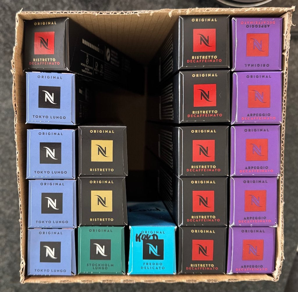 Nespresso original capsules, Electroménager, Accessoires de machine à café, Enlèvement ou Envoi, Neuf, Nespresso, Nespresso