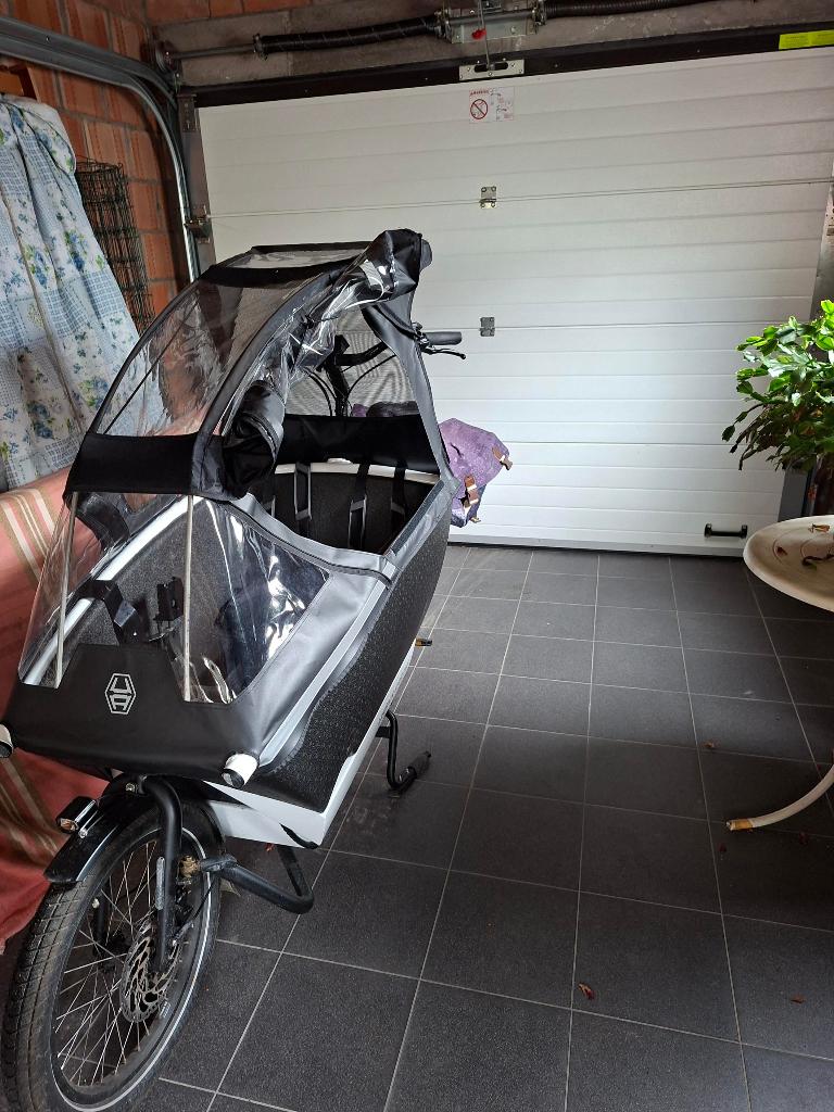 Urban Arrow FAMILY PERFORMANCE PLUS, Huif, Zo goed als nieuw, 2 kinderen, Schijfrem