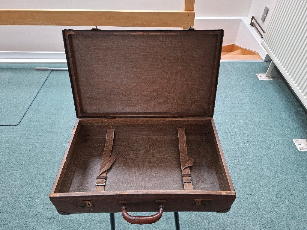 gratis vintage reiskoffer, Ophalen, Huis en Inrichting
