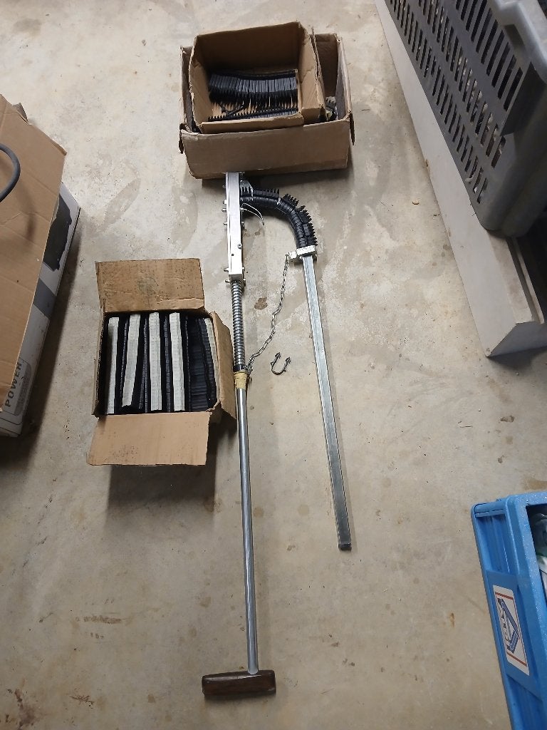 installer un chauffage par le sol Tacker, Bricolage & Construction, Enlèvement, Comme neuf, Moins de 60 cm, 80 cm ou plus