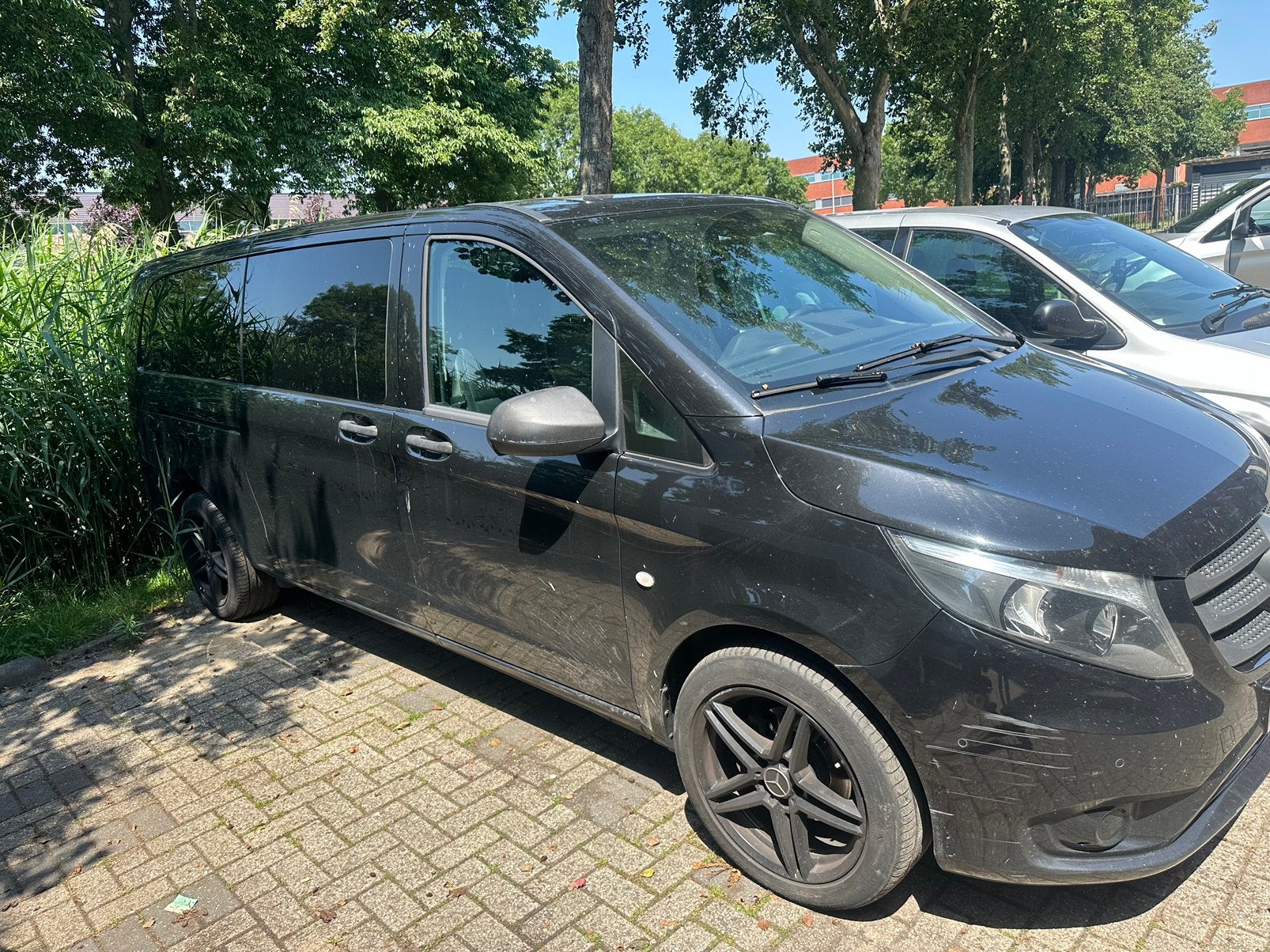 Mercedes Vito 114 XL | Automaat | 9-pers | Leer | 2018, Autos, Cuir, Achat, Euro 6, Entretenue par le concessionnaire