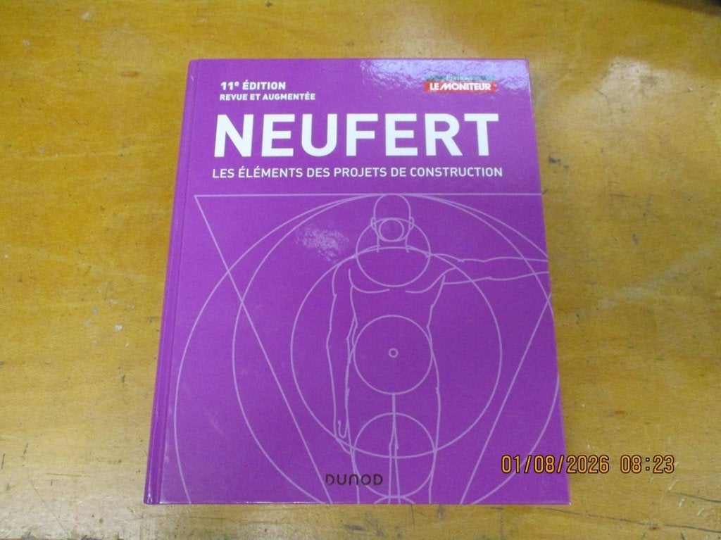Livre Neufert - 11e édition, Livres, Enlèvement ou Envoi, Neuf, Divers auteurs