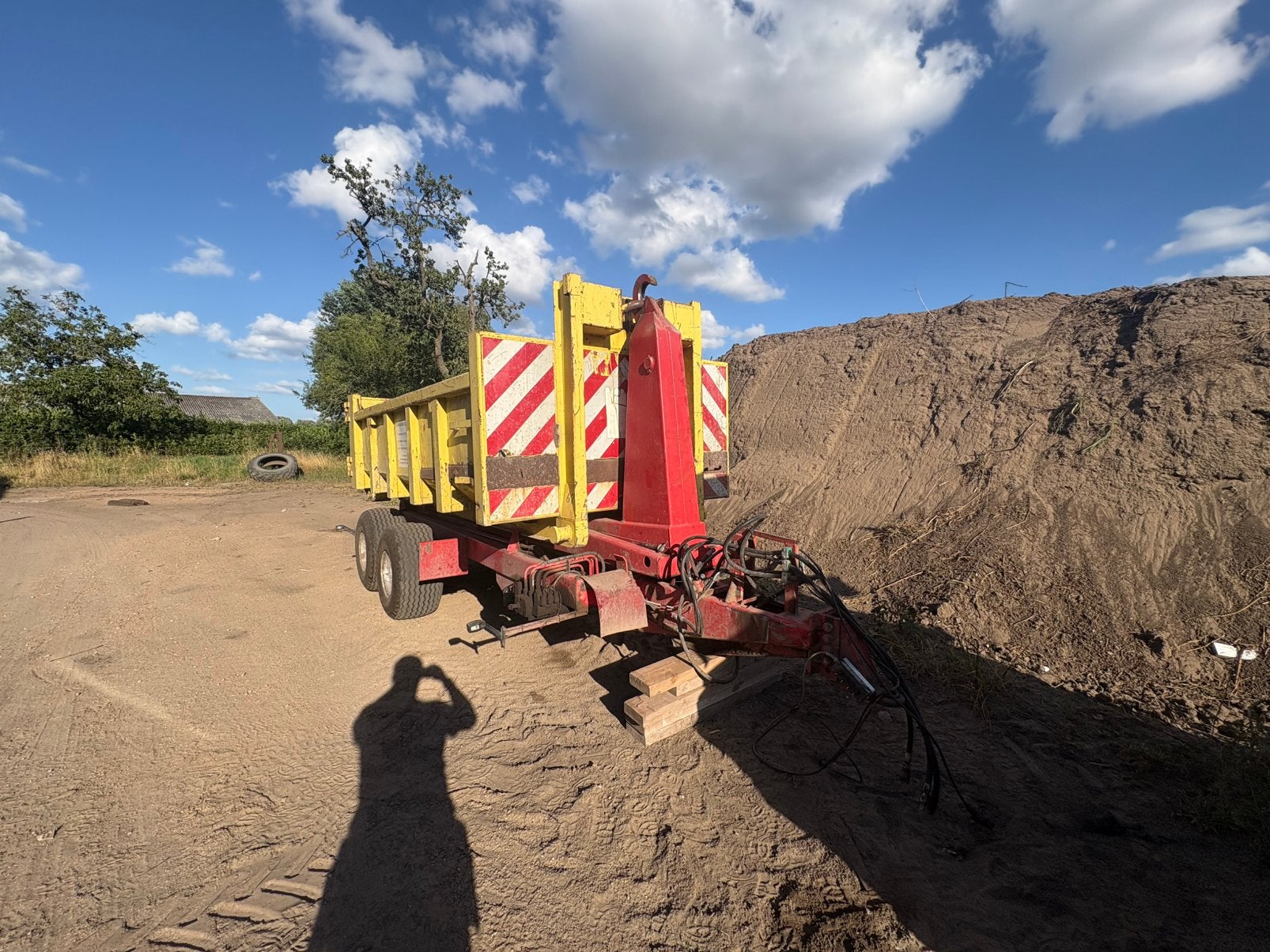 Verkoop container chassis