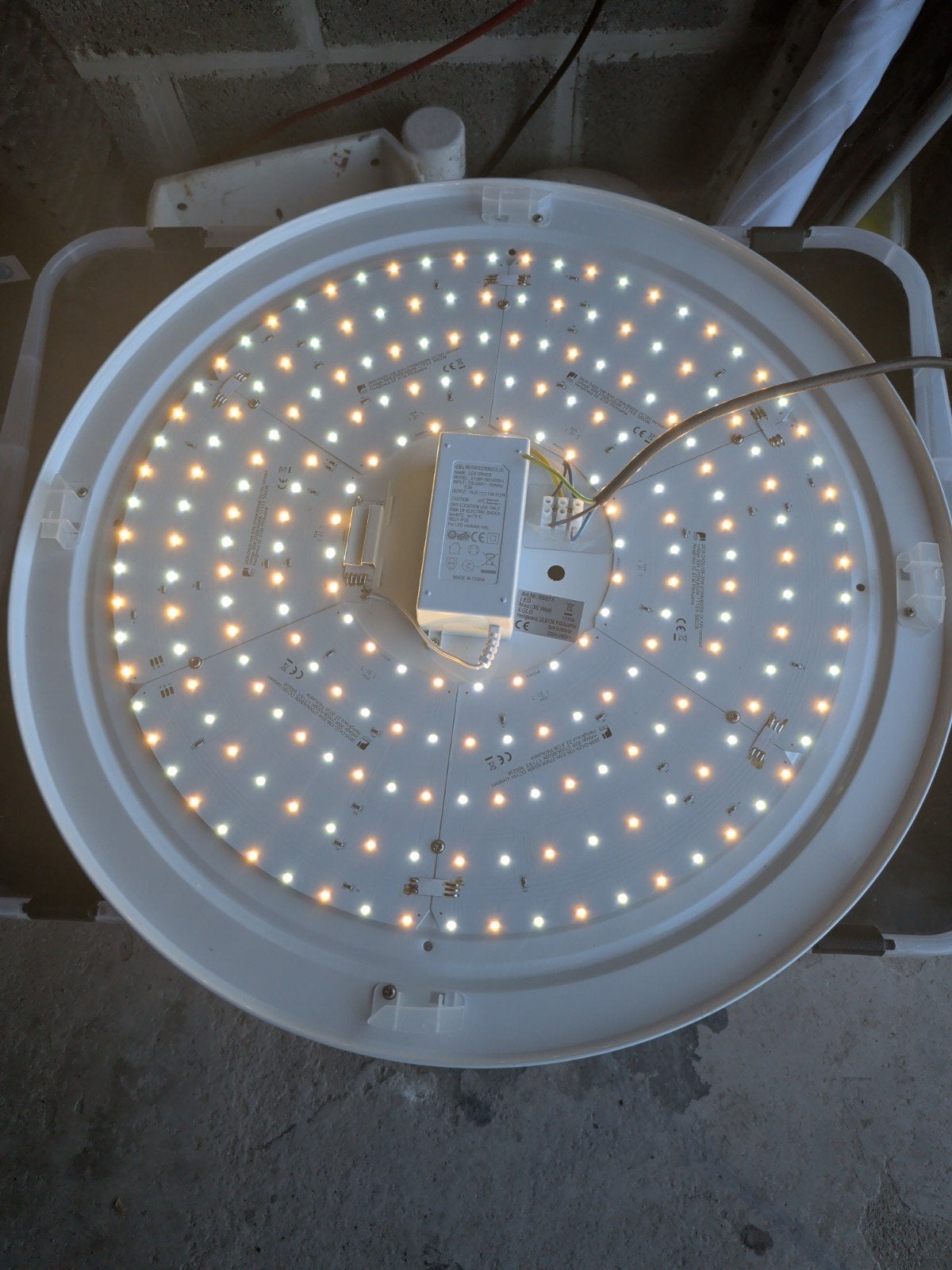 plafonnier led +-60 cm, Ophalen, Plafondlamp