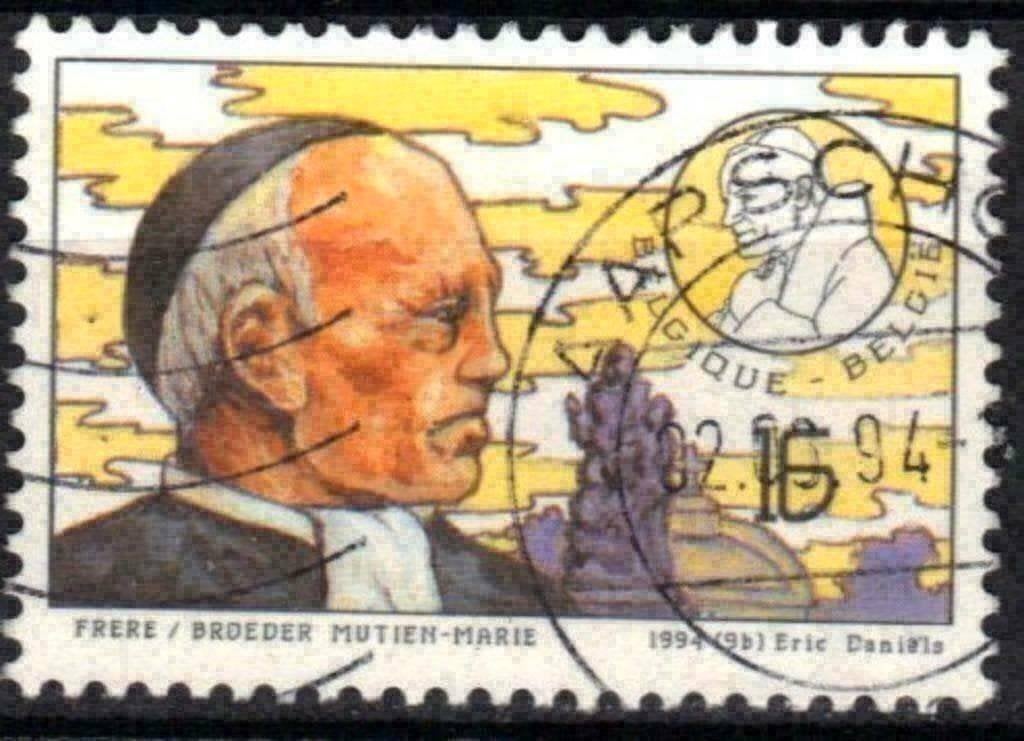 Belgique 1994 - Yvert 2554 /OBP 2558 - Frère Mutien-Mar (ST), Timbres & Monnaies, Timbres | Europe | Belgique, Envoi, Affranchi