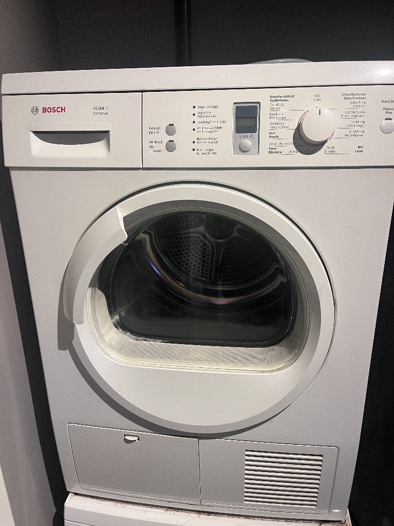Bosch Droogkast WTE86301FG, Elektronische apparatuur, Ophalen, 6 tot 8 kg, Gebruikt, Voorlader
